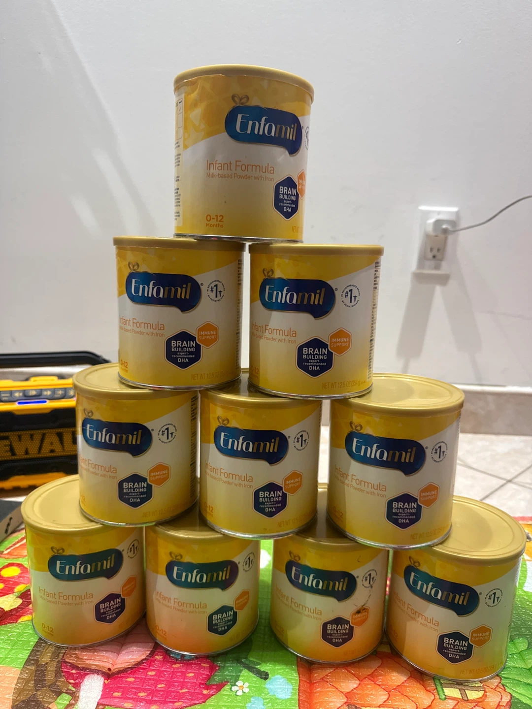 20 Cans Enfamil Infant Formula Powder