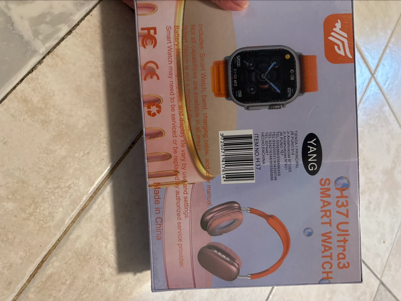 H37 ultra3 smart watch - photo 4