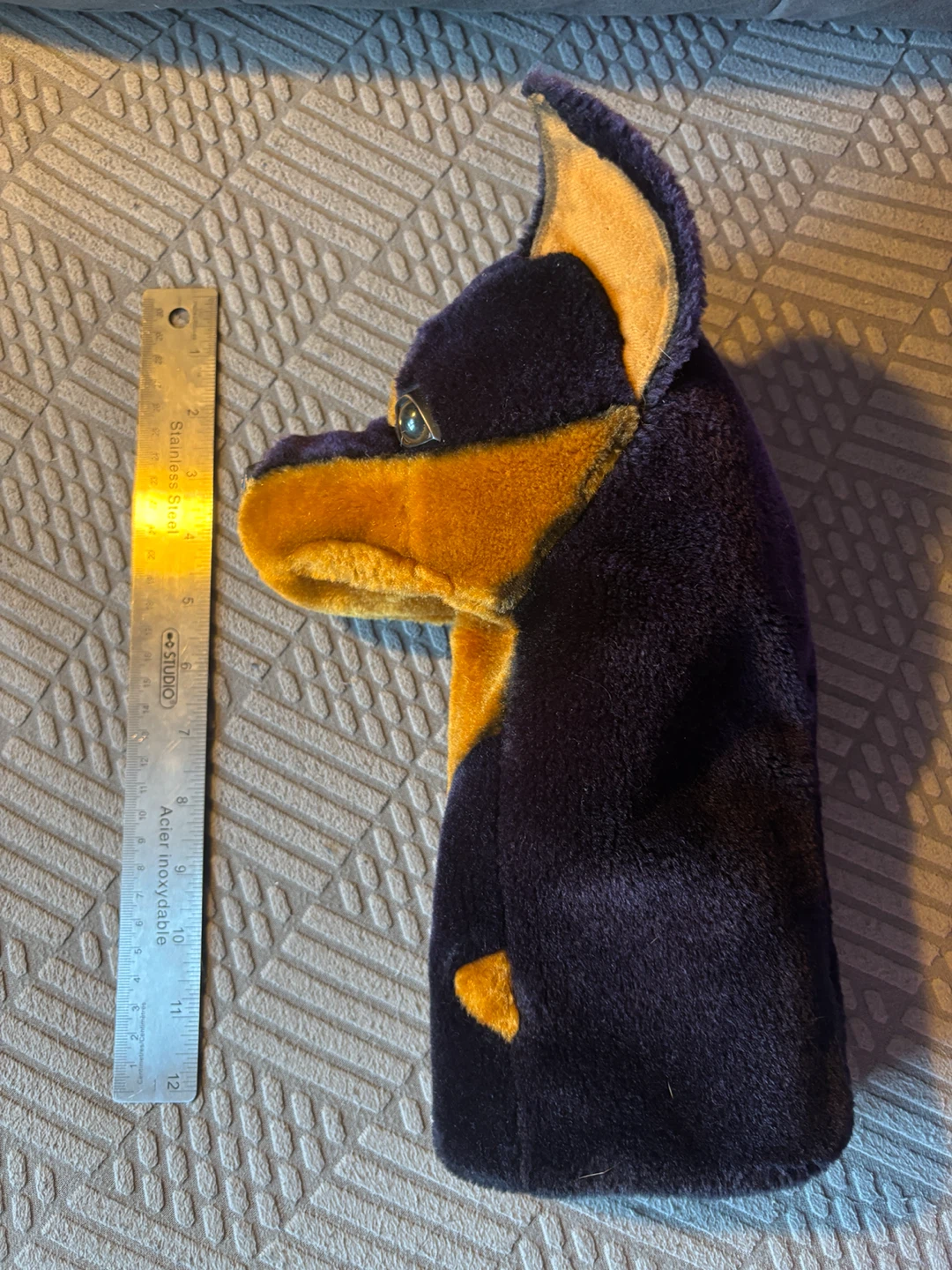Winning Edge Doberman Dog Golf Club 460cc Driver Head Cover - photo 2