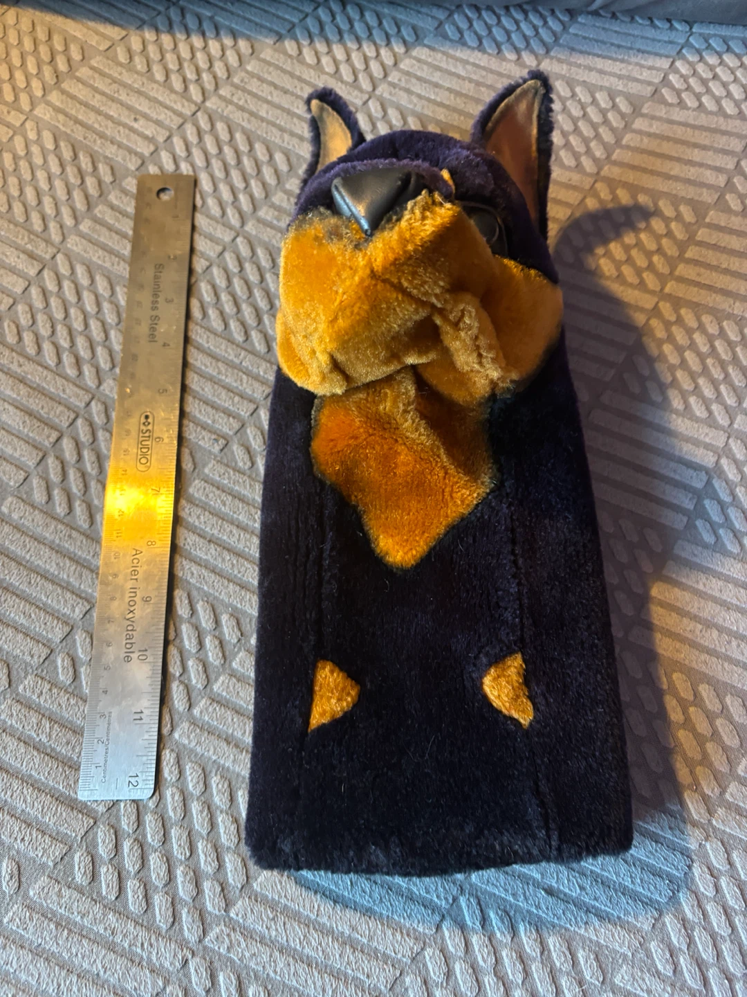 Winning Edge Doberman Dog Golf Club 460cc Driver Head Cover - photo 4