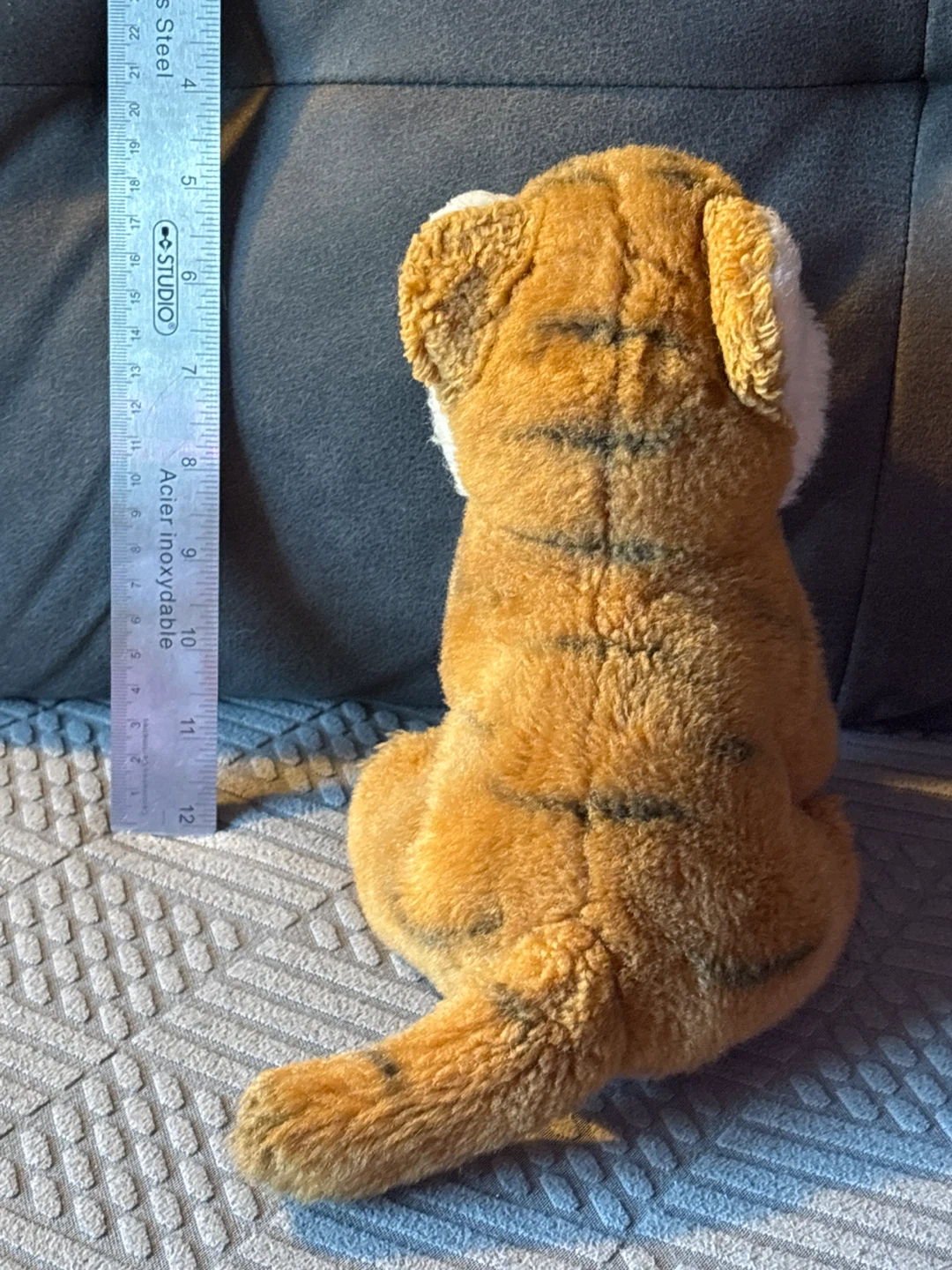 World Wildlife Fund Bon Ton Toys tiger cub plush 7” - photo 3