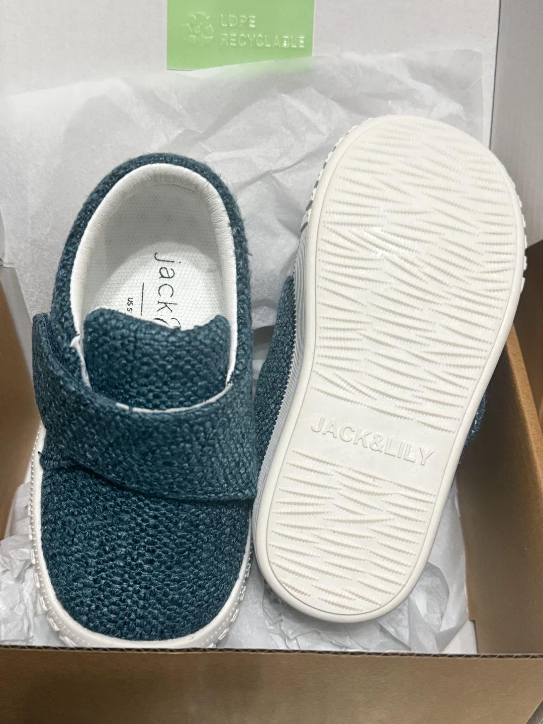 Brand New Jack & Lily Toddler CanvasKicks Shoes