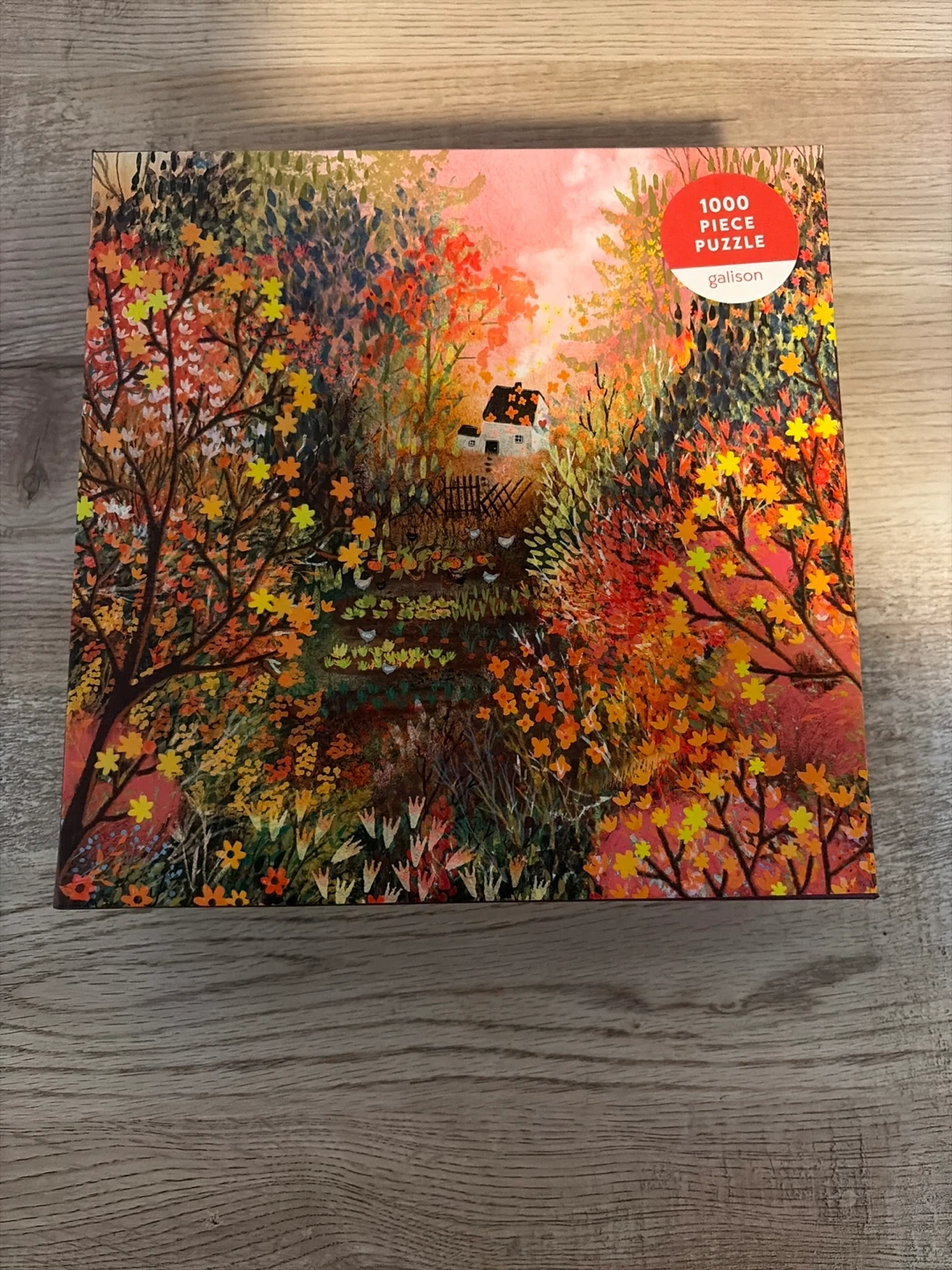 Galison Autumn in the Meadow 1000 Piece Puzzle