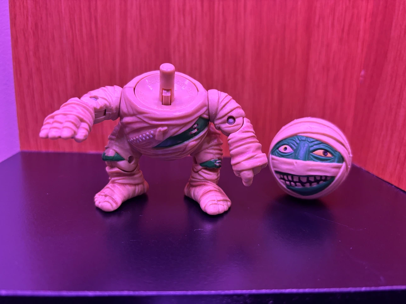 1986 Madballs Dust Brain Figure - SUPER RARE - WORKING!