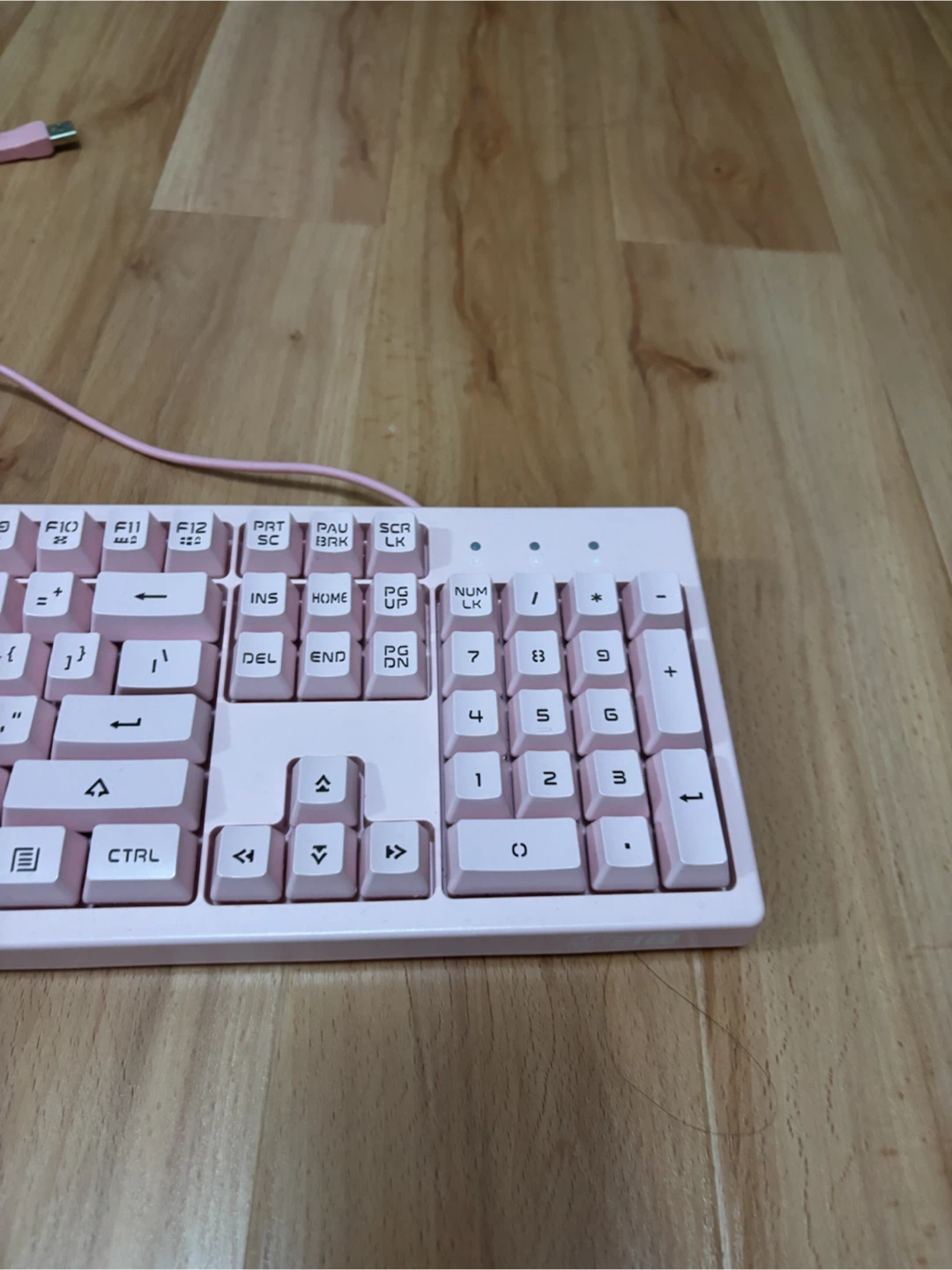 Pink Wired Membrane Keyboard - photo 2