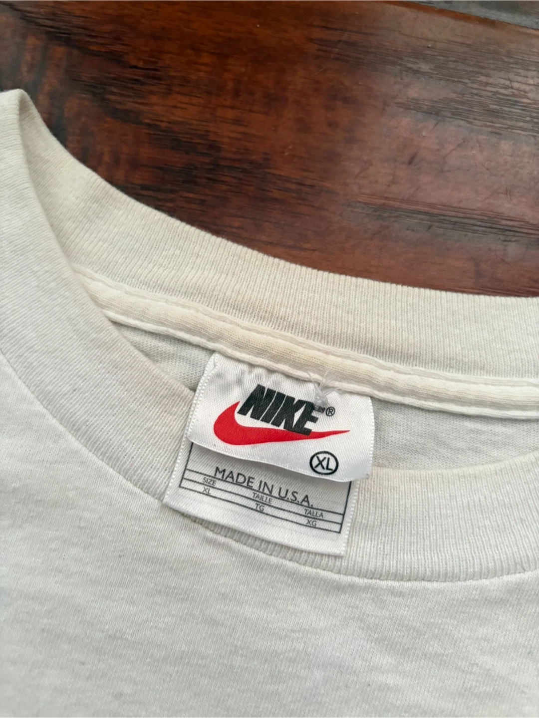 Vintage 90s Nike air tee XL spell out acg - photo 3