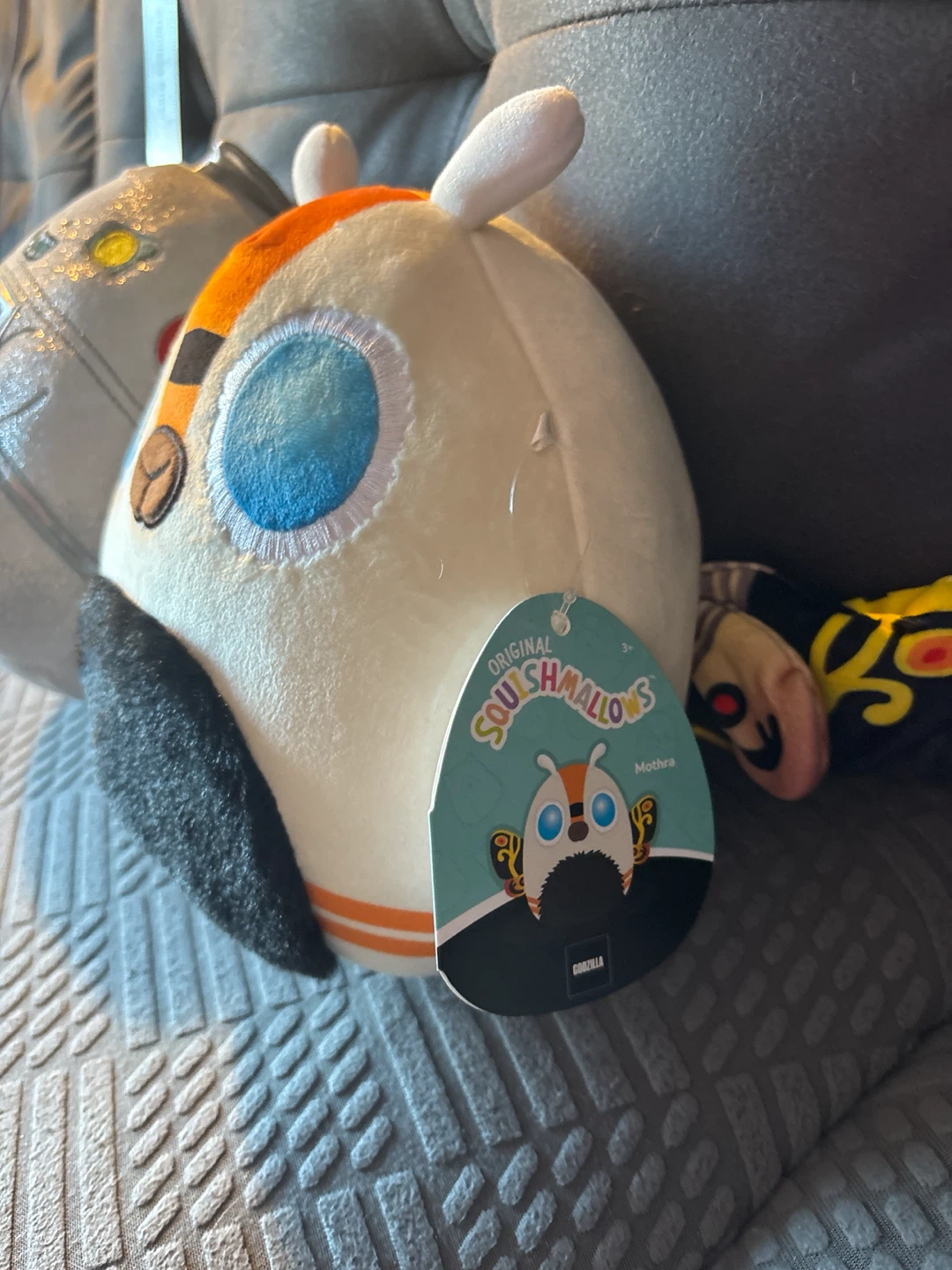 Squishmallows Godzilla Mothra Plush Set - photo 4