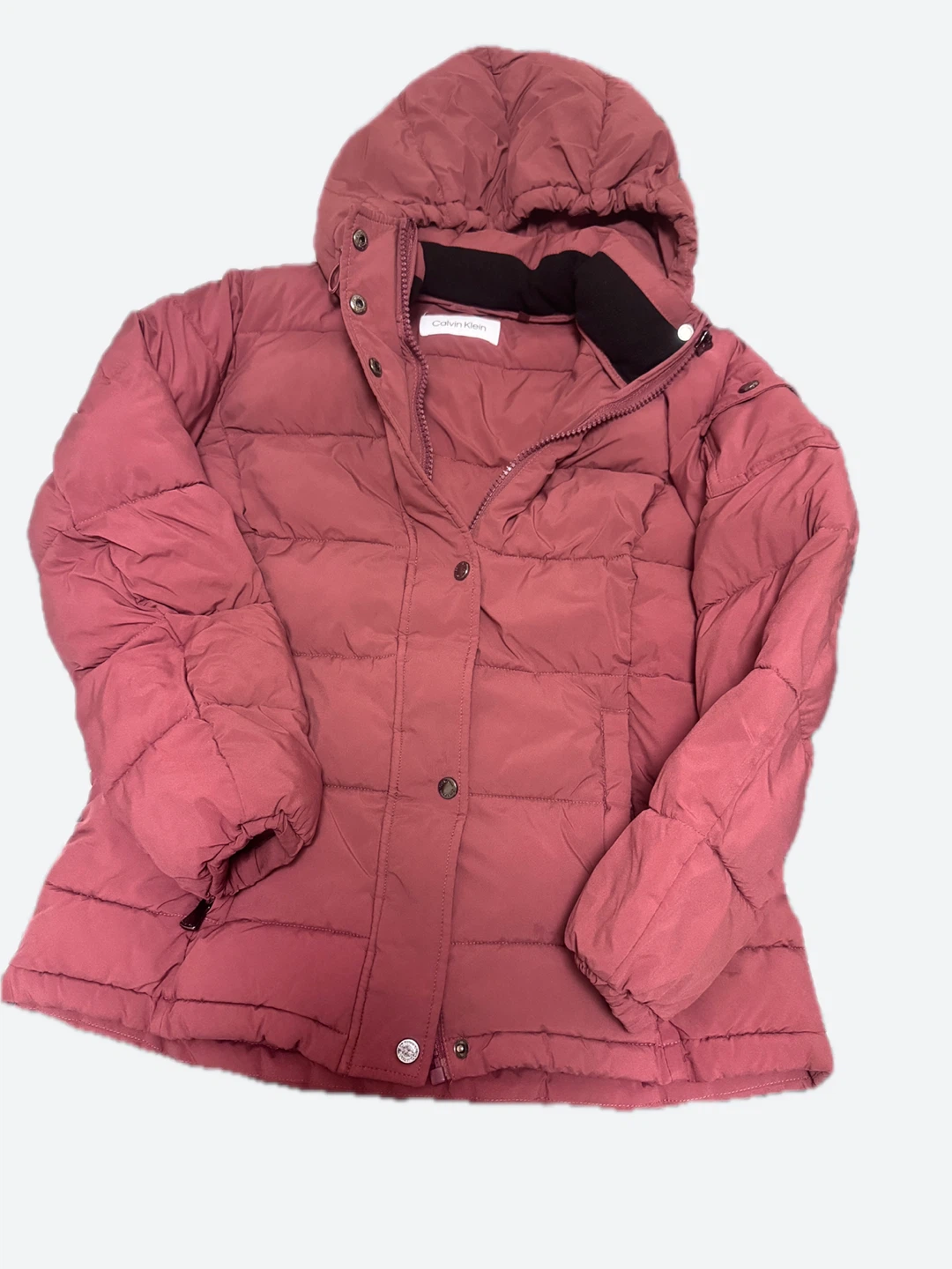 Calvin Klein Sorona Aura Hooded Puffer Jacket