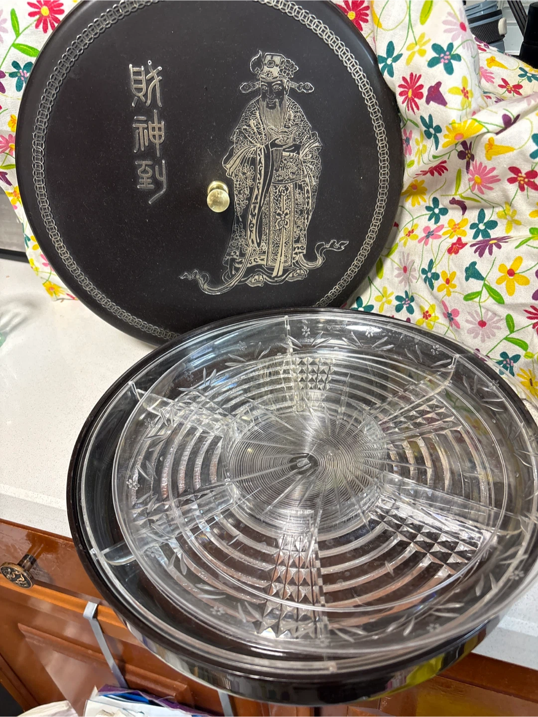 Decorative Chinese New Year Serving Tray