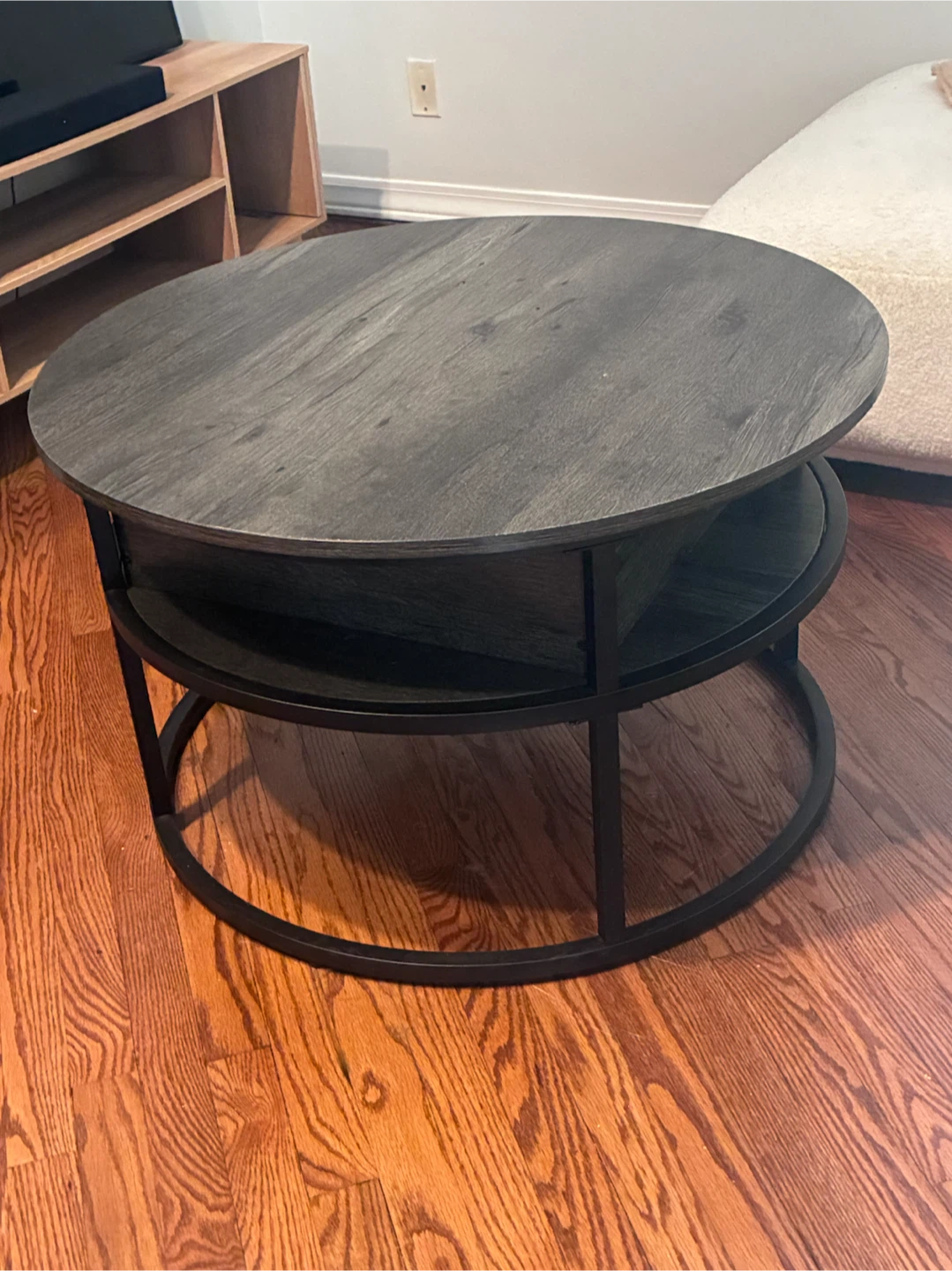 Round Lift-Top Coffee Table - photo 2