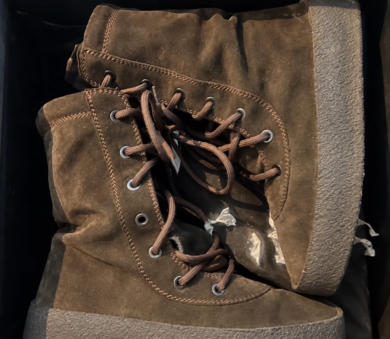 Yeezy Season 4 Suede Combat Boots - photo 3