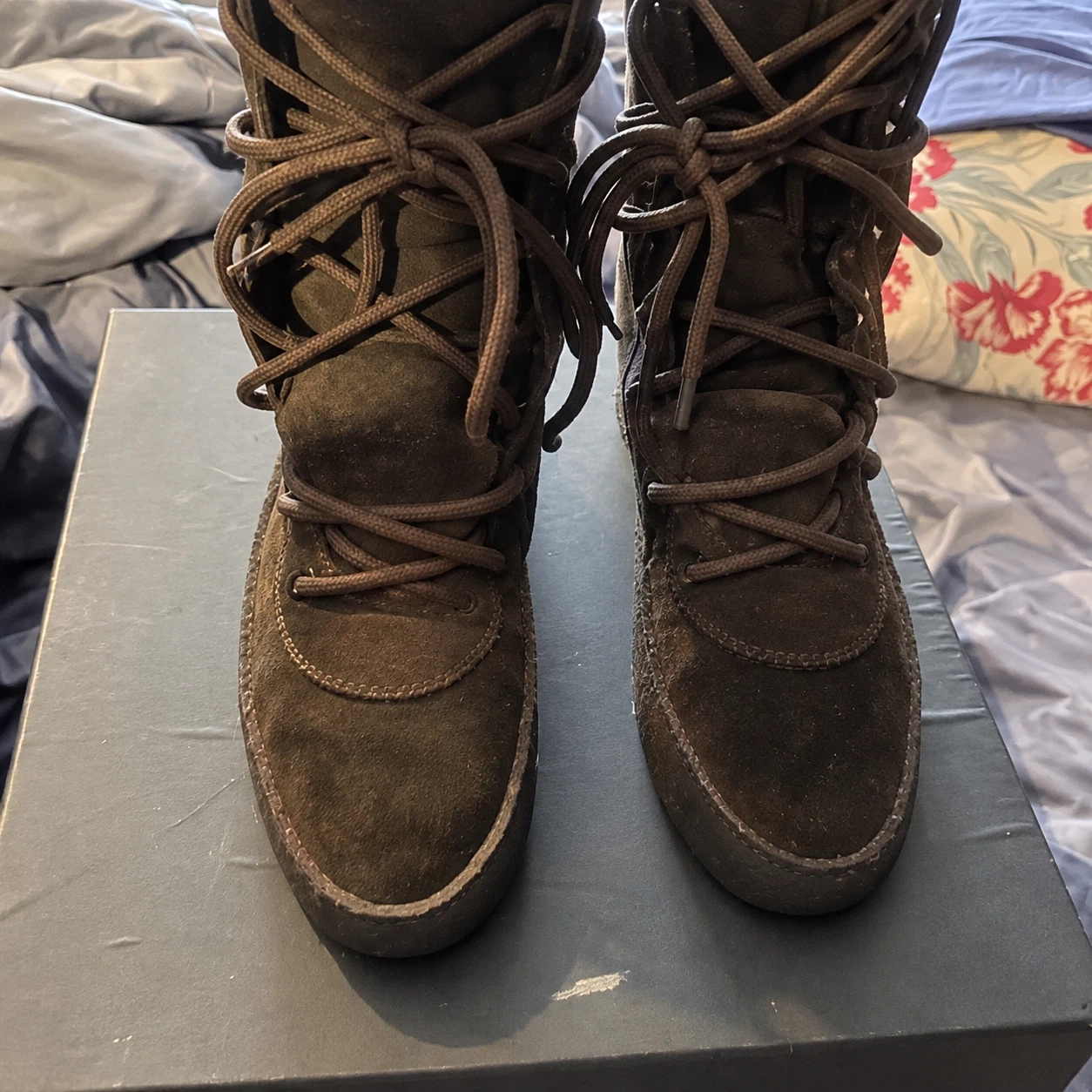 Yeezy Season 4 Suede Combat Boots - photo 4
