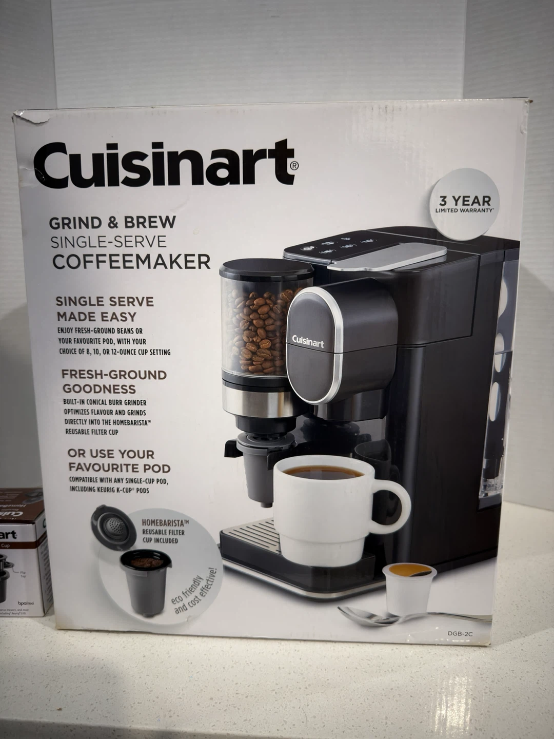 Cuisinart Grind & Brew Single-Serve Coffeemaker
