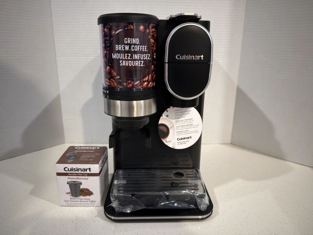 Cuisinart Grind & Brew Single-Serve Coffeemaker - photo 2