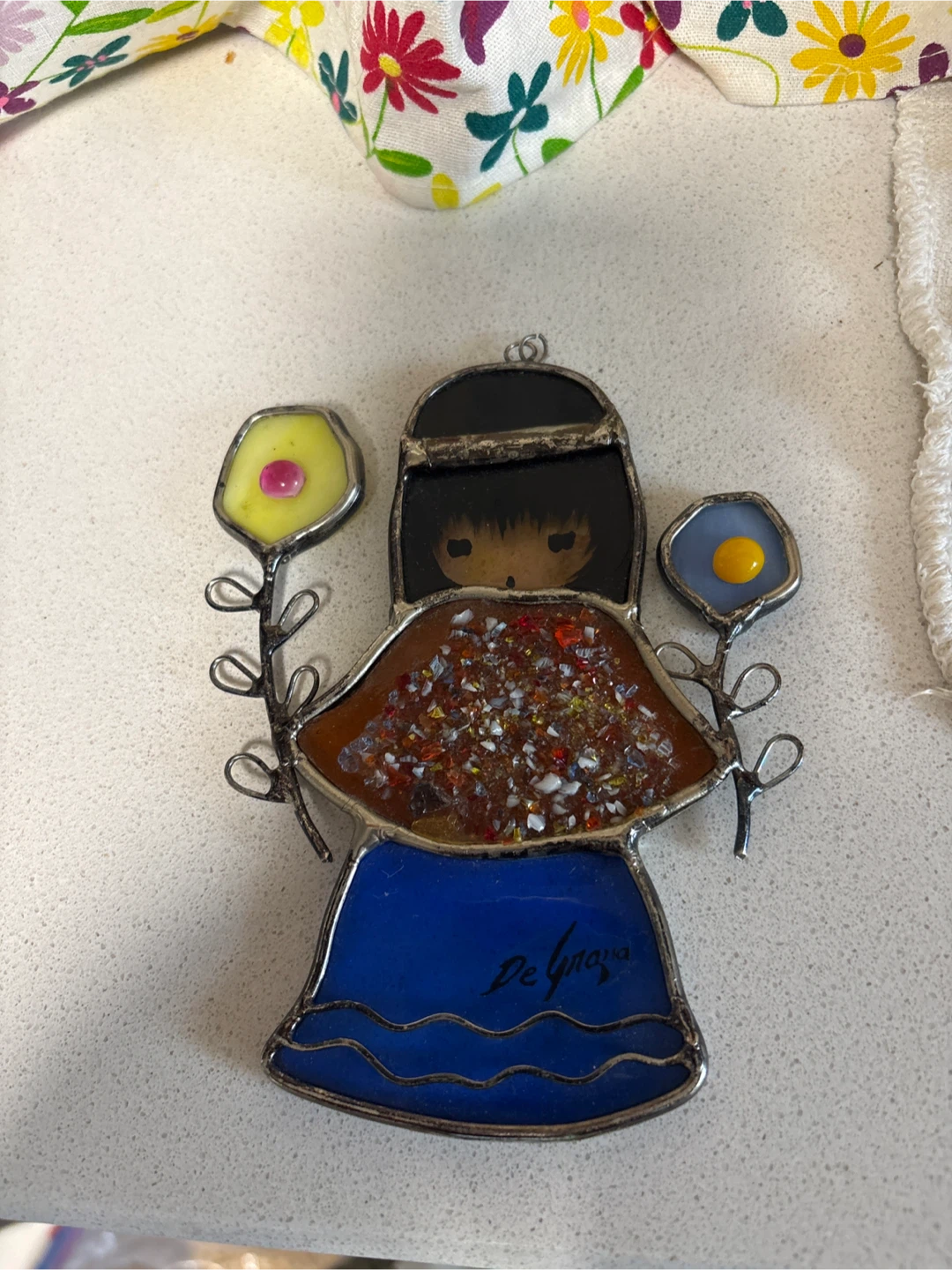 De Grazia Stained Glass Sun Catcher