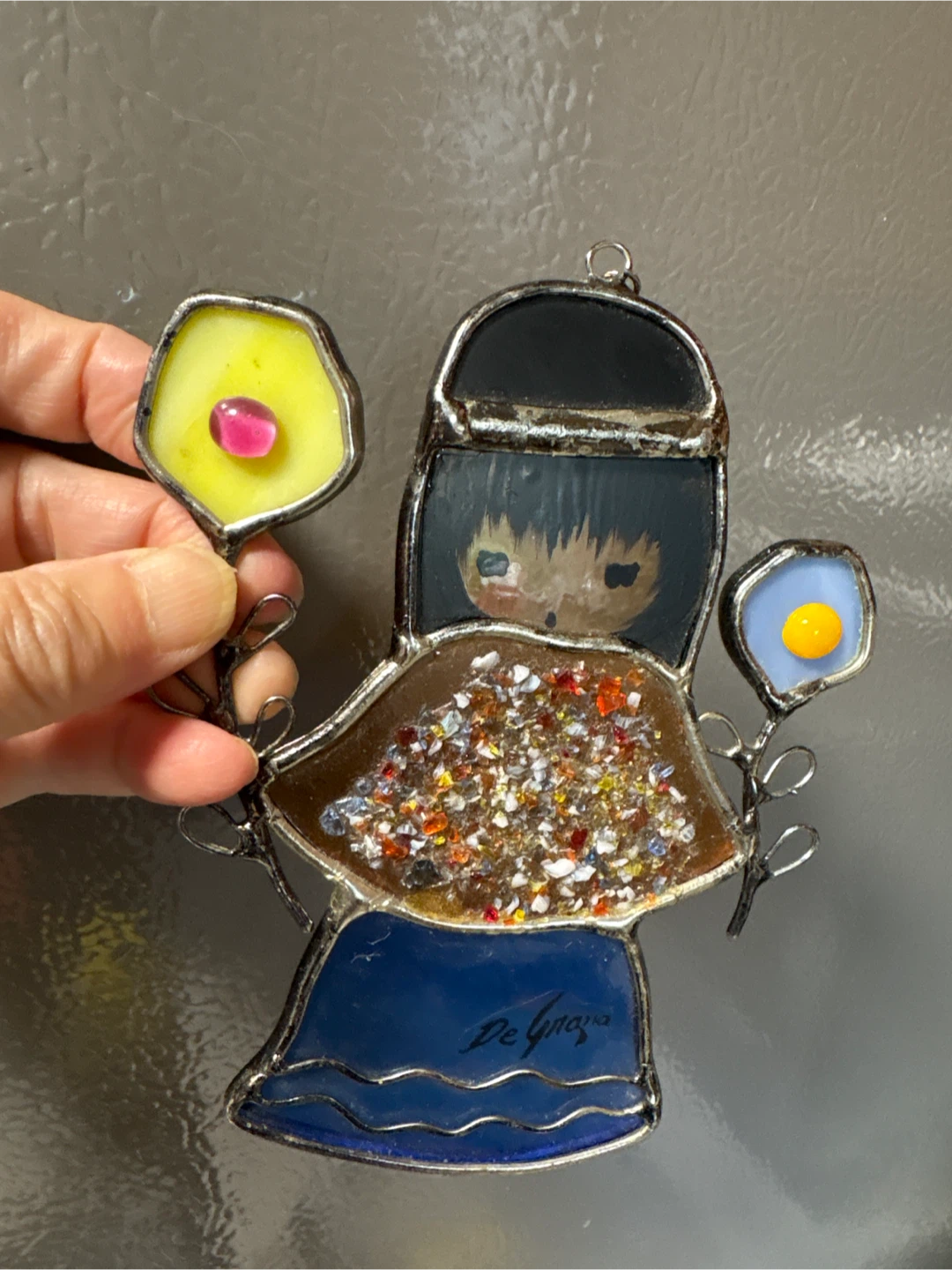 De Grazia Stained Glass Sun Catcher - photo 3