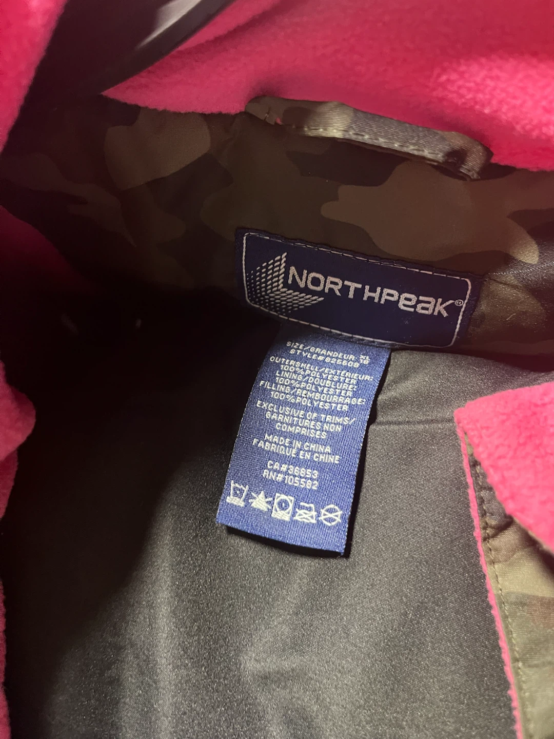 Northpeak Camo Winter Jacket - photo 3