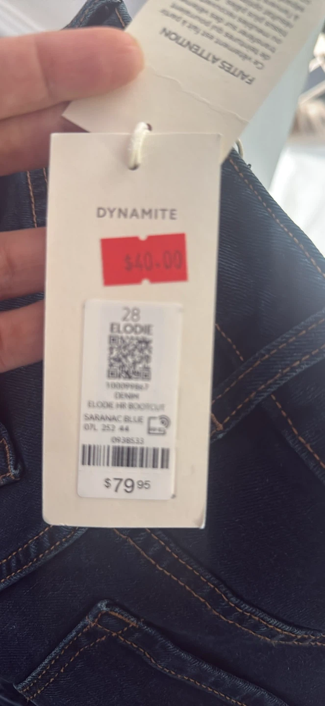 Dynamite Elodie High Rise Bootcut Jeans - Size 28 - photo 4