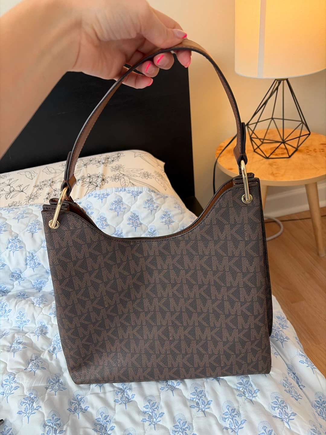 Michael Kors Logo Print Hobo Bag - photo 2