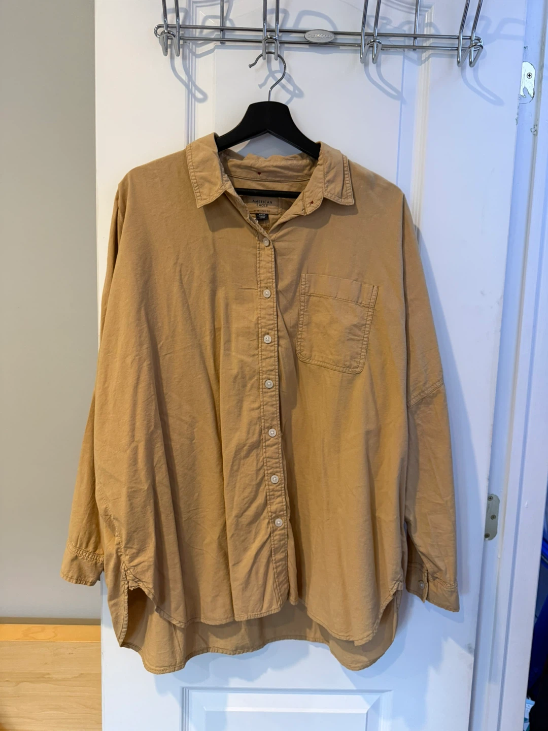 American Eagle Oversized Button-Down Shirt