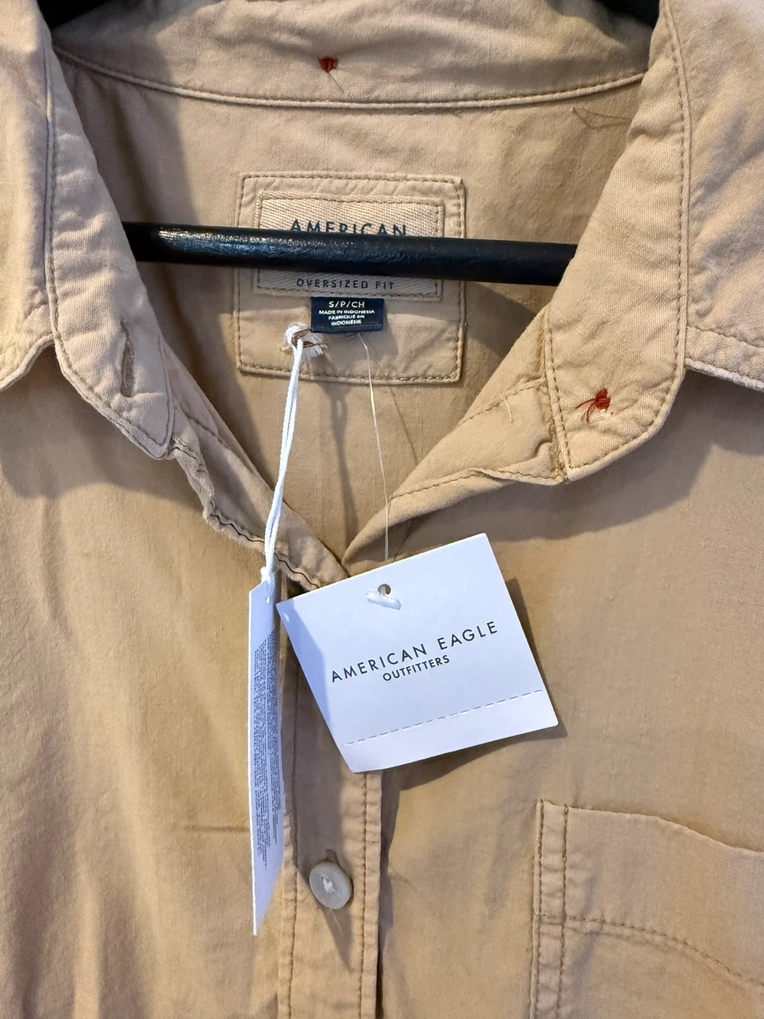 American Eagle Oversized Button-Down Shirt - photo 2