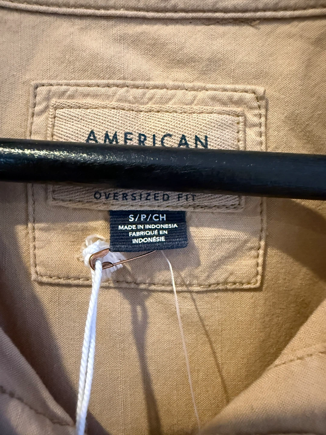 American Eagle Oversized Button-Down Shirt - photo 3