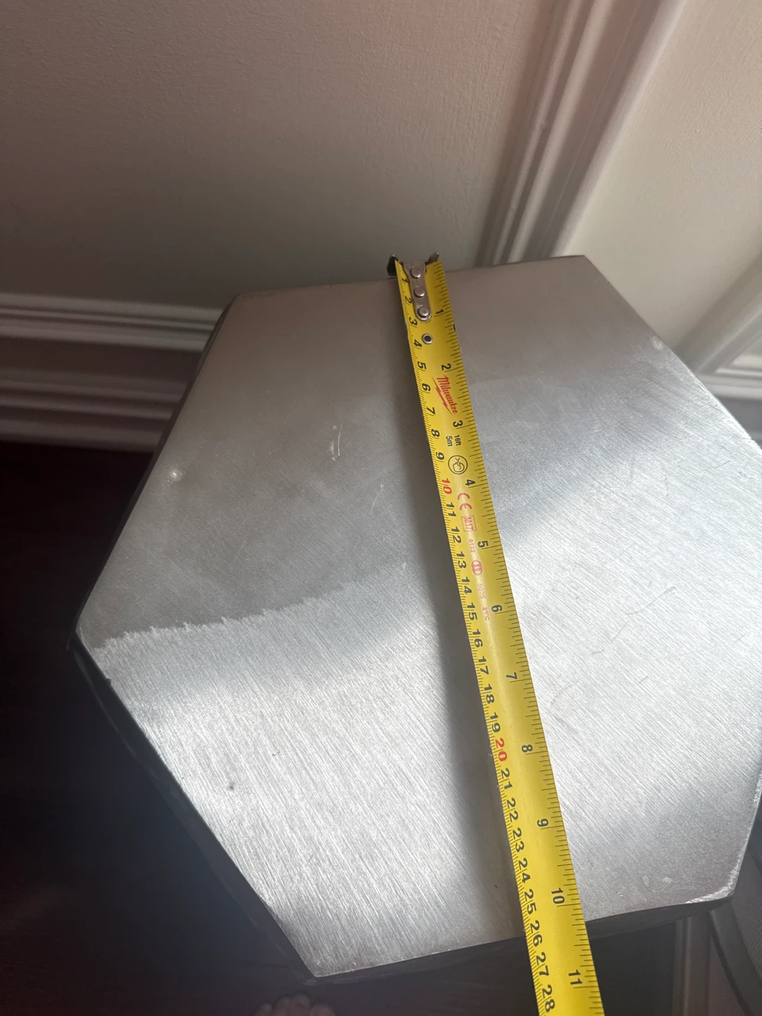 Gold Metal Side Table - photo 3