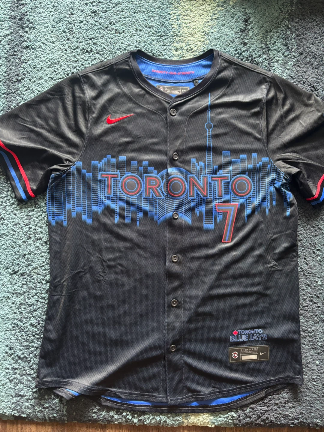 Nike Toronto Blue Jays City Limited Jersey - Kazuma Okamoto