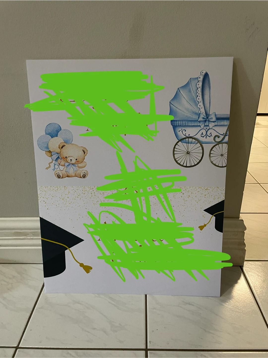 Ur image welcome sign Foamboard printed - photo 2