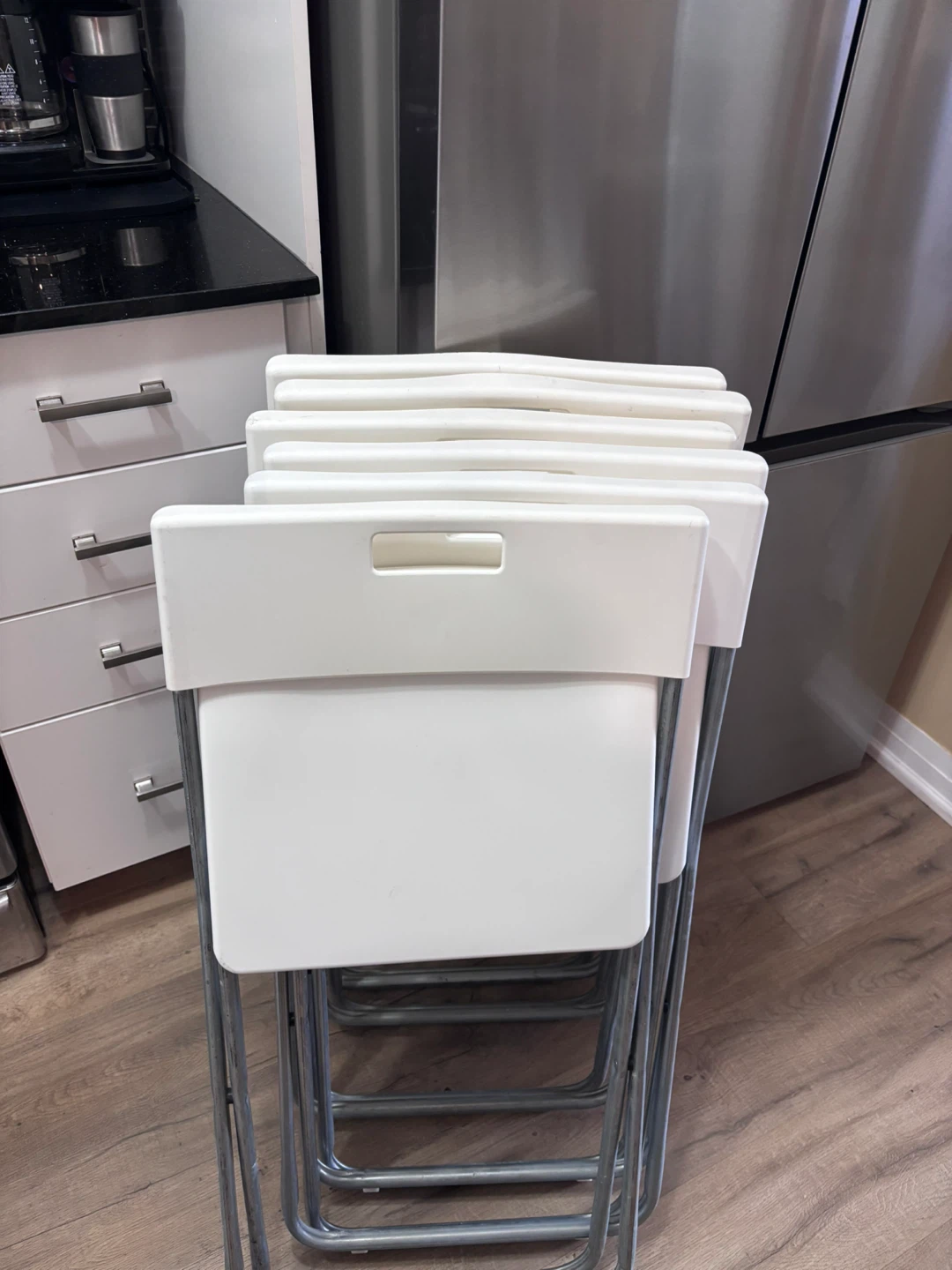 IKEA GUNDE Folding Chairs (Set of 6) - photo 2