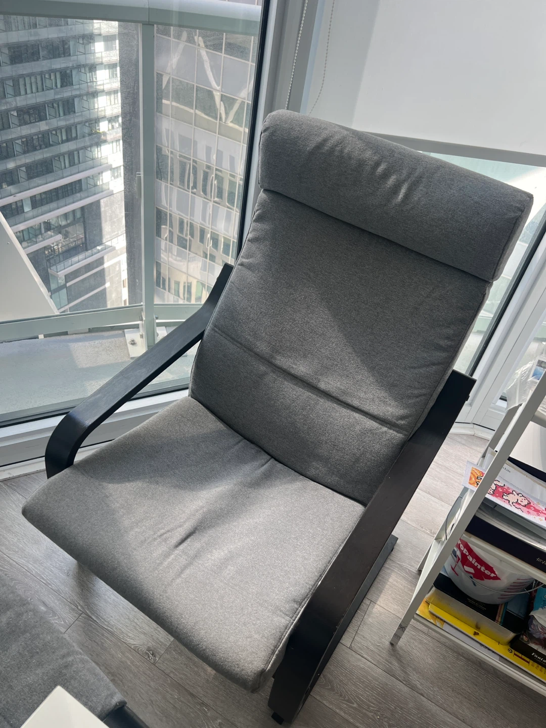 IKEA POANG Armchair and Footstool - photo 2