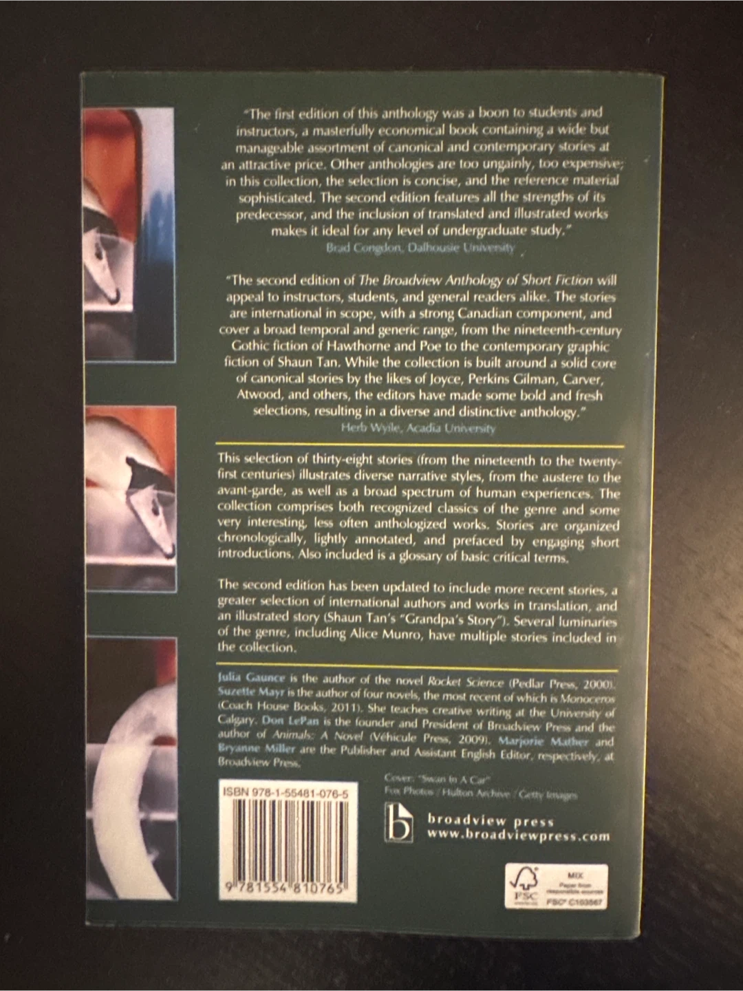 The Broadview Anthology of Short Fiction Second Edition - photo 2