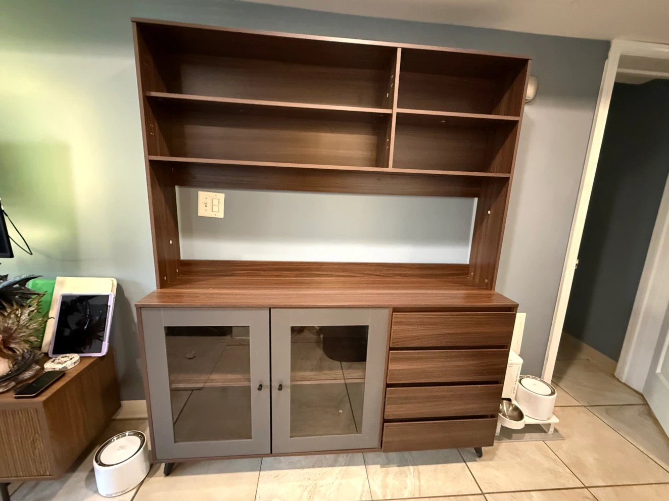 Kitchen Buffet Hutch Cabinet