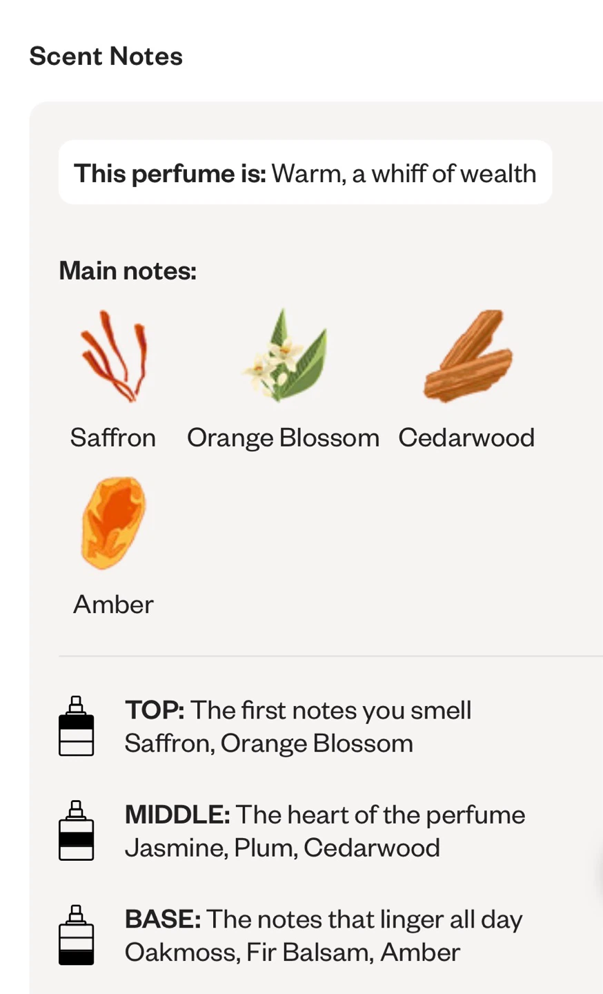Dossier Ambery Saffron Perfume 50ml - photo 4