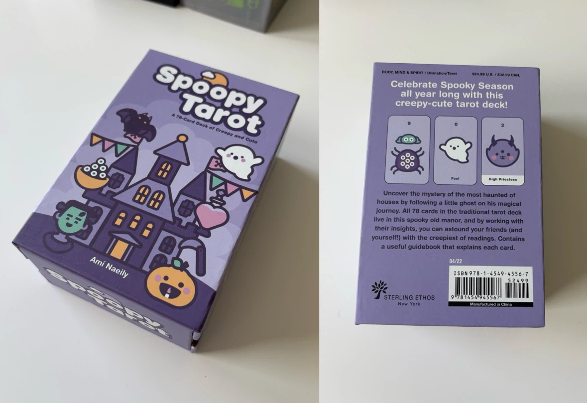 Spoopy Tarot Card