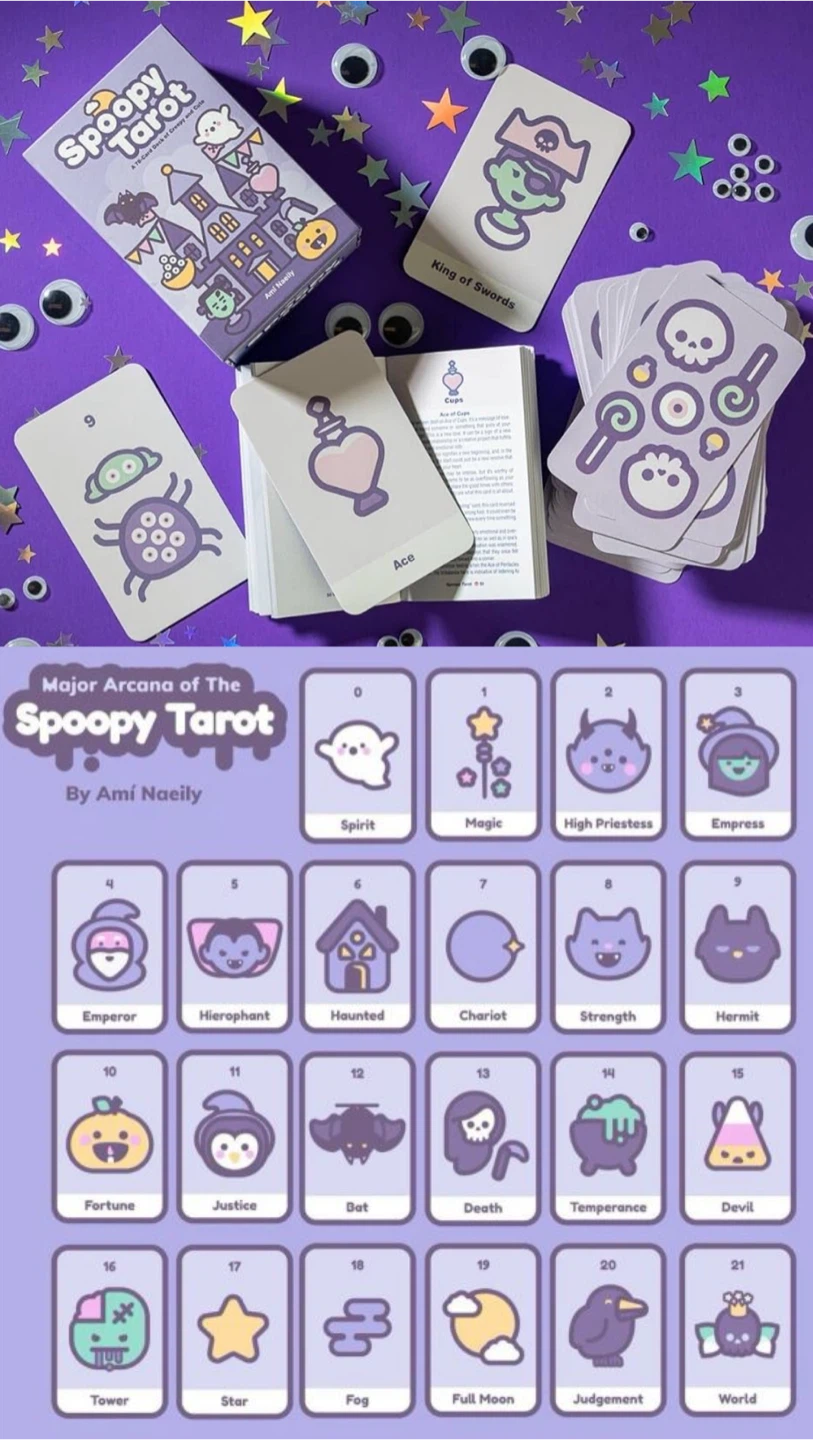 Spoopy Tarot Card - photo 3