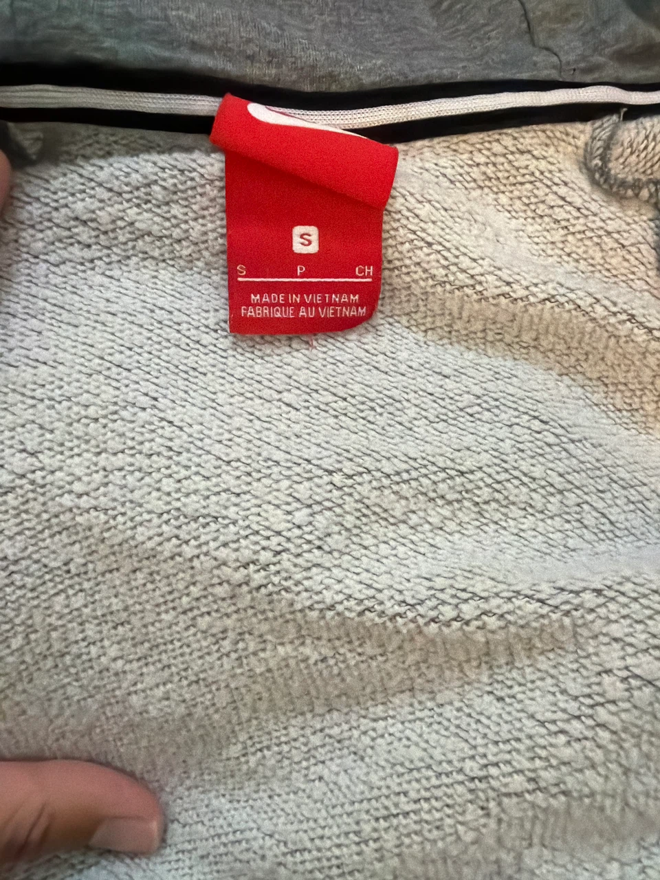 Nike Grey Full-Zip Hoodie in small (women) - photo 2
