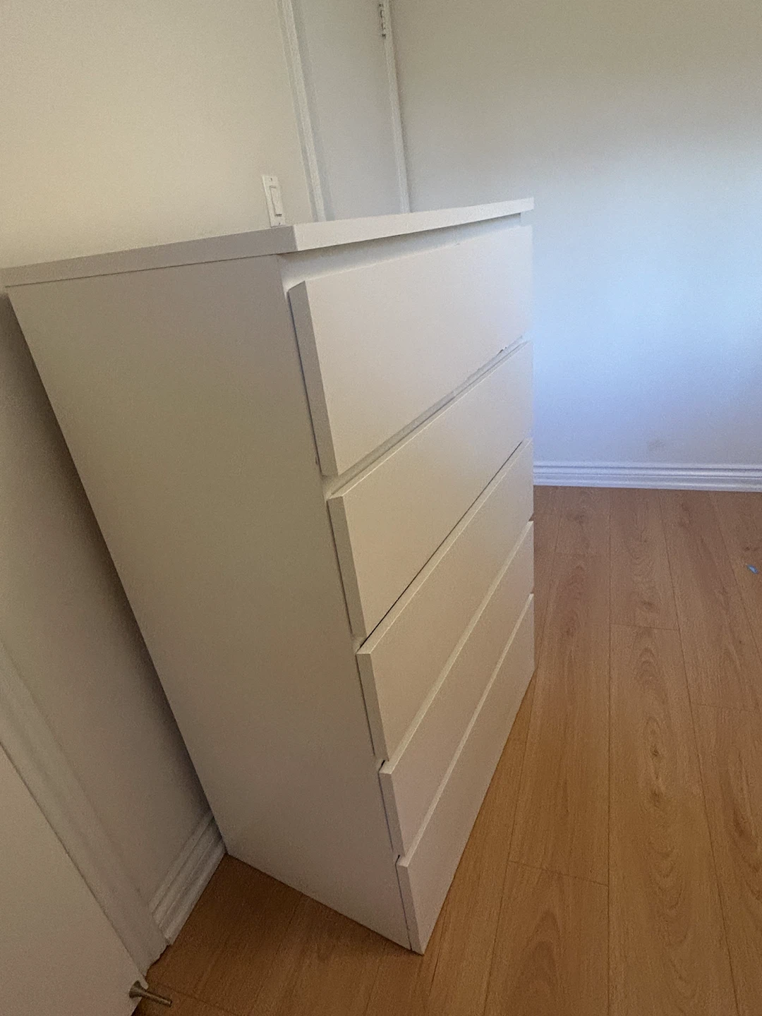 White IKEA Dresser with 6 Drawers - photo 4