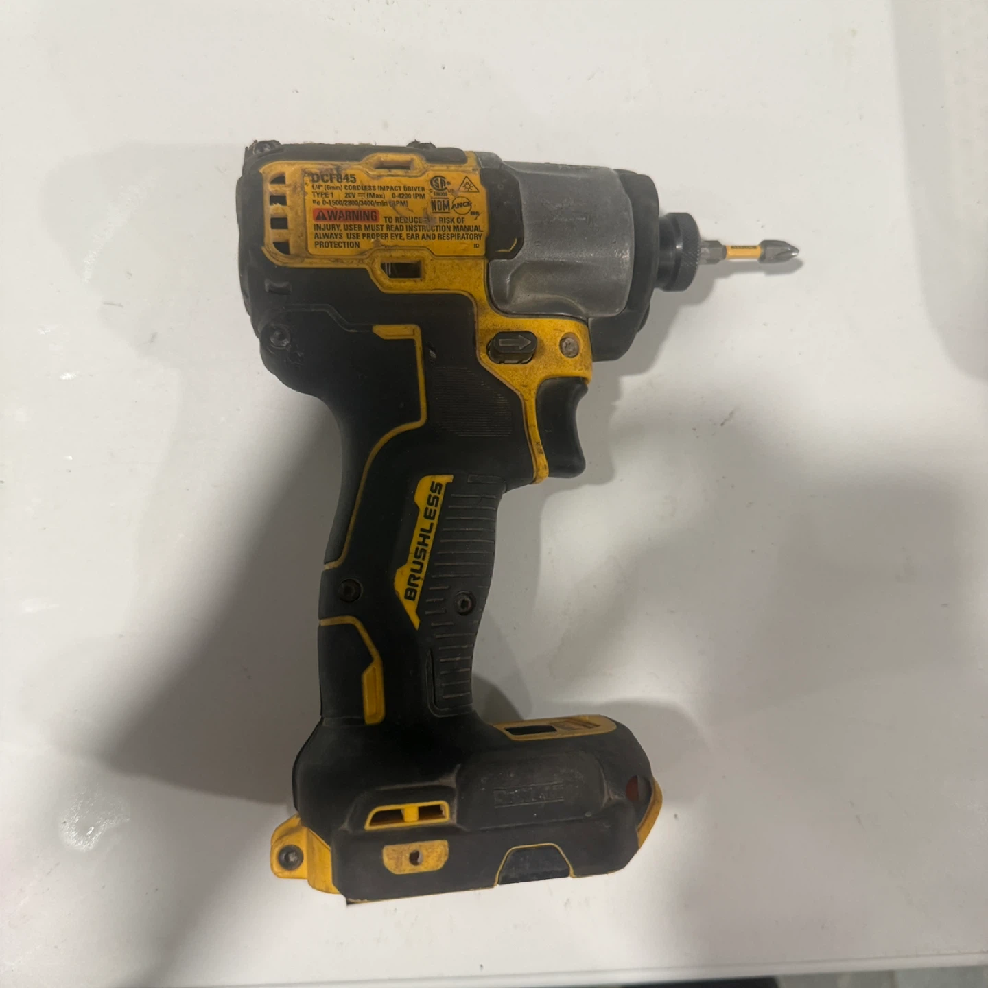 DEWALT DCF845 20V Max Brushless Impact Driver - photo 3