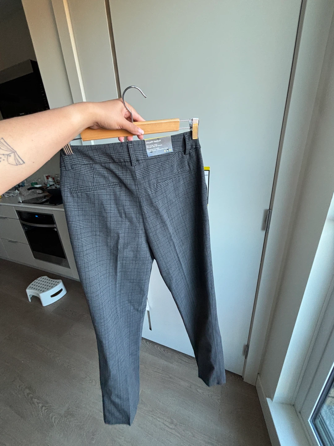 NEW * Hilary Radley Plaid Trousers - photo 2
