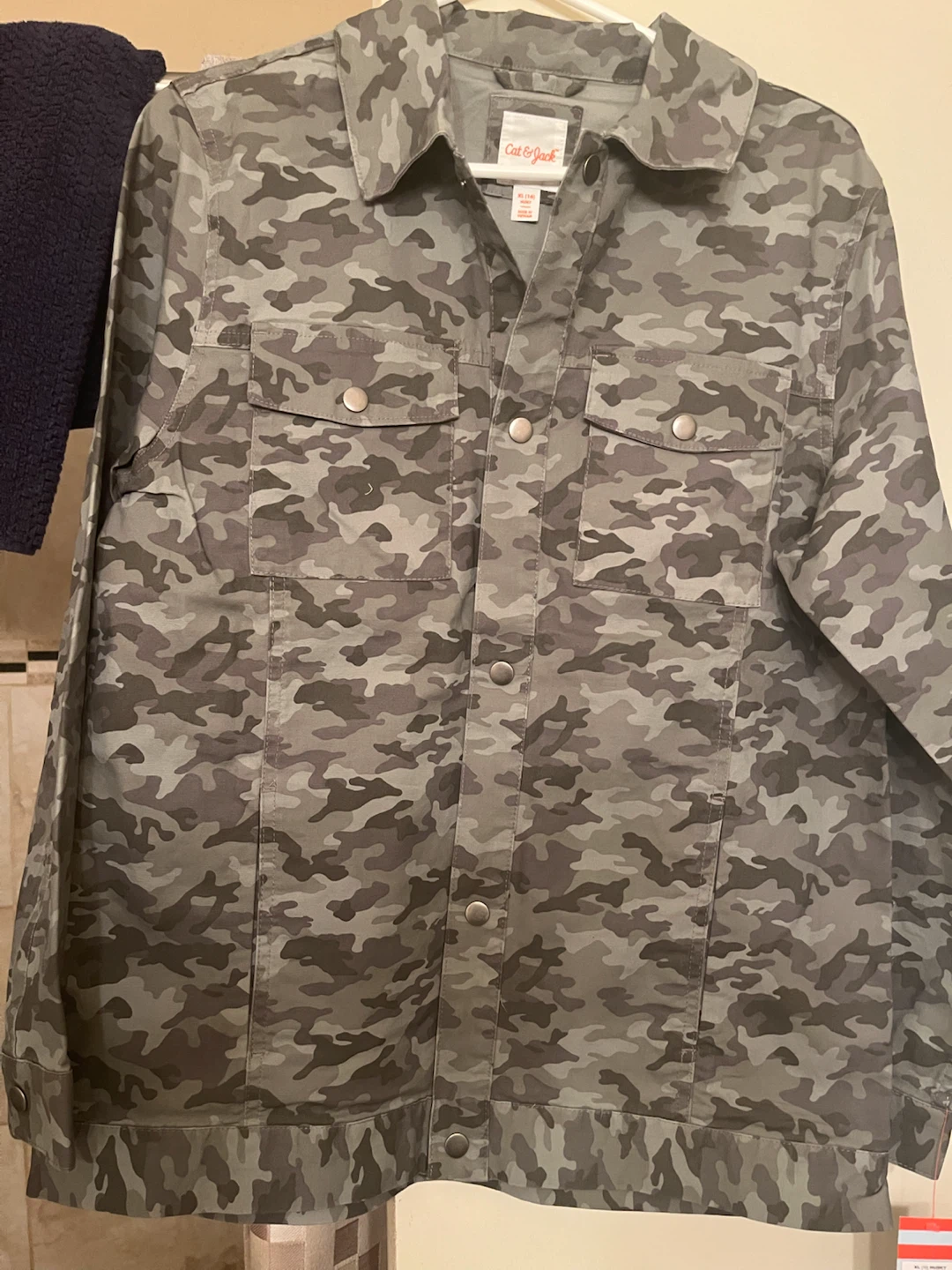 Cat & Jack Camo Jacket - Kids XL Husky