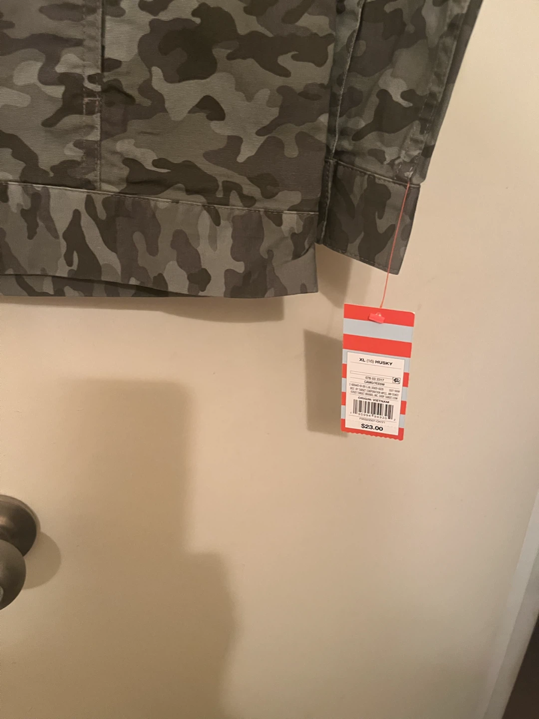 Cat & Jack Camo Jacket - Kids XL Husky - photo 3