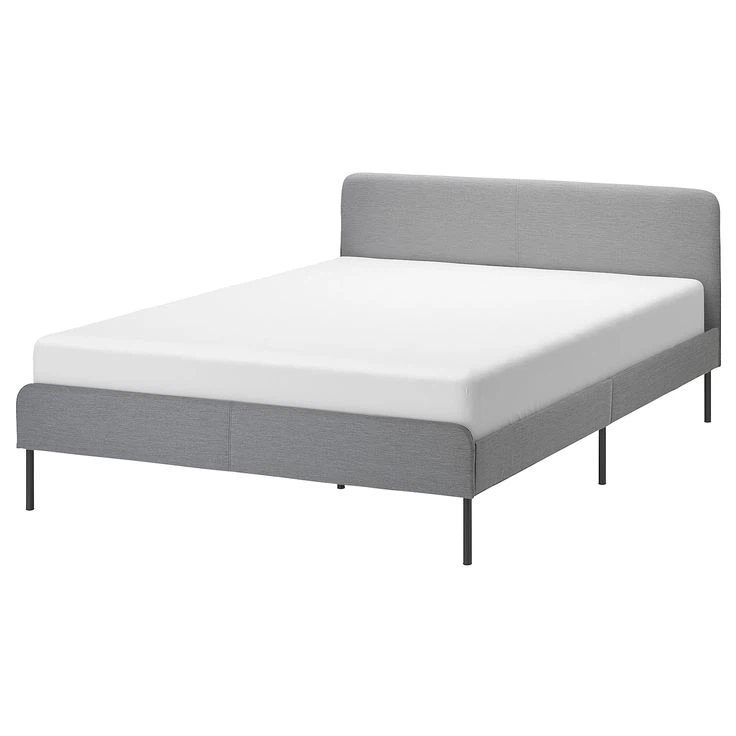 IKEA Queen Size Bed Frame w/ Luroy Slats - photo 4