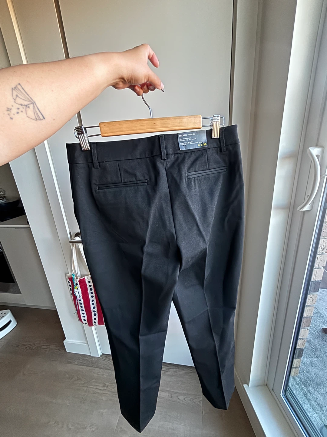 Hilary Radley Black Straight Leg Pants - photo 2