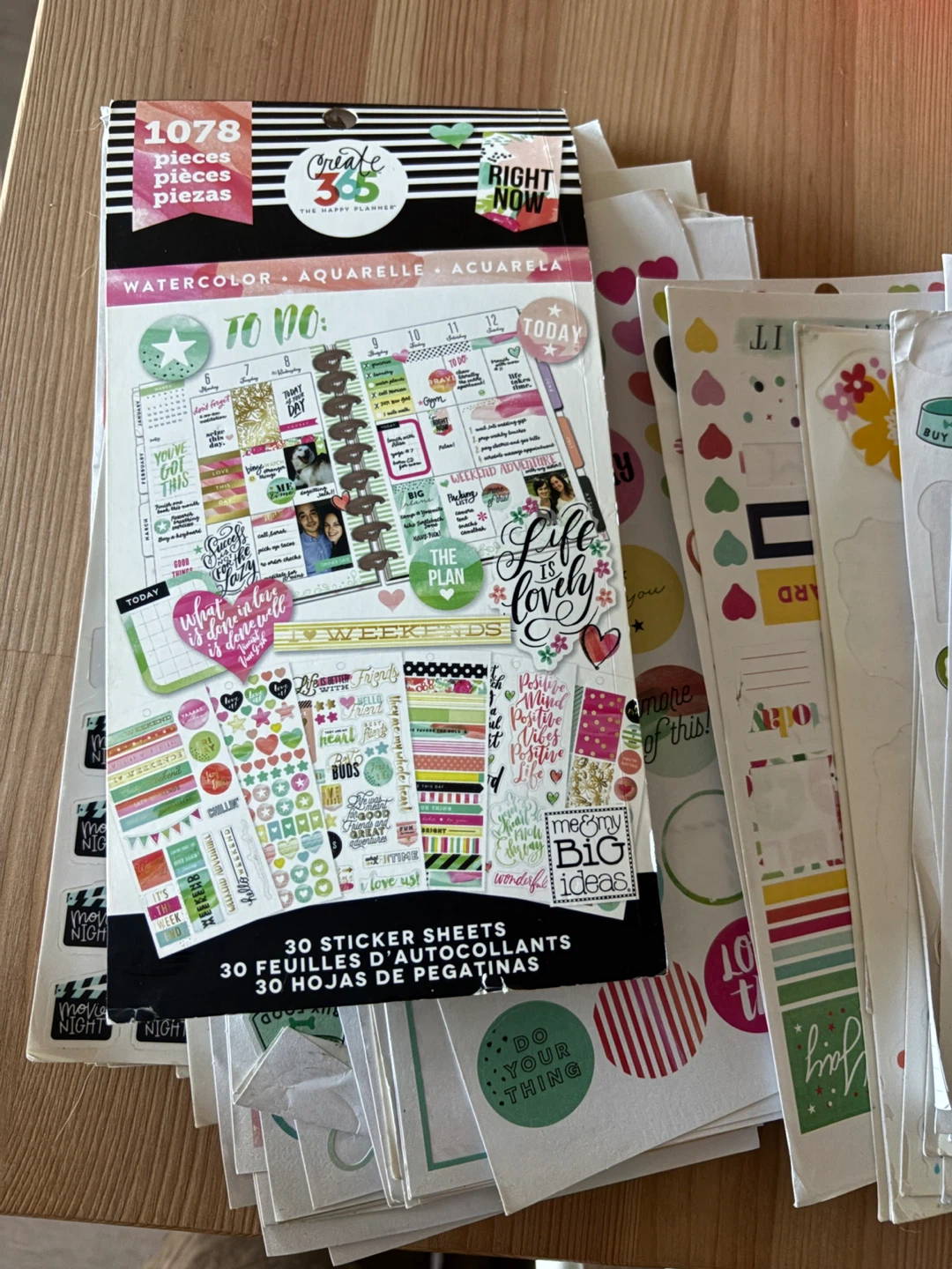 Create 365 The Happy Planner Sticker Book - 1078 Pieces