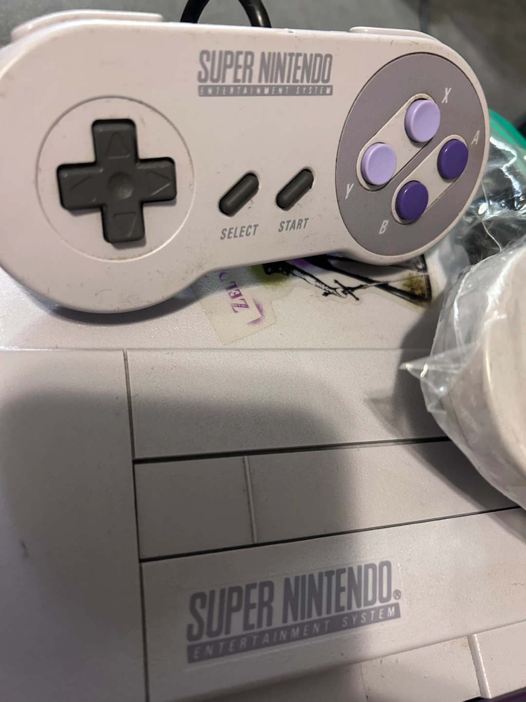1 Chip Model Super Nintendo Entertainment System Console - photo 3