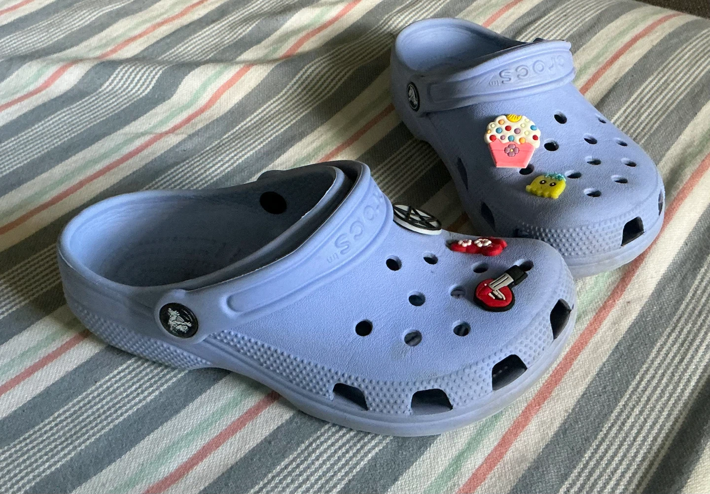 Light Blue Crocs with Jibbitz - photo 2