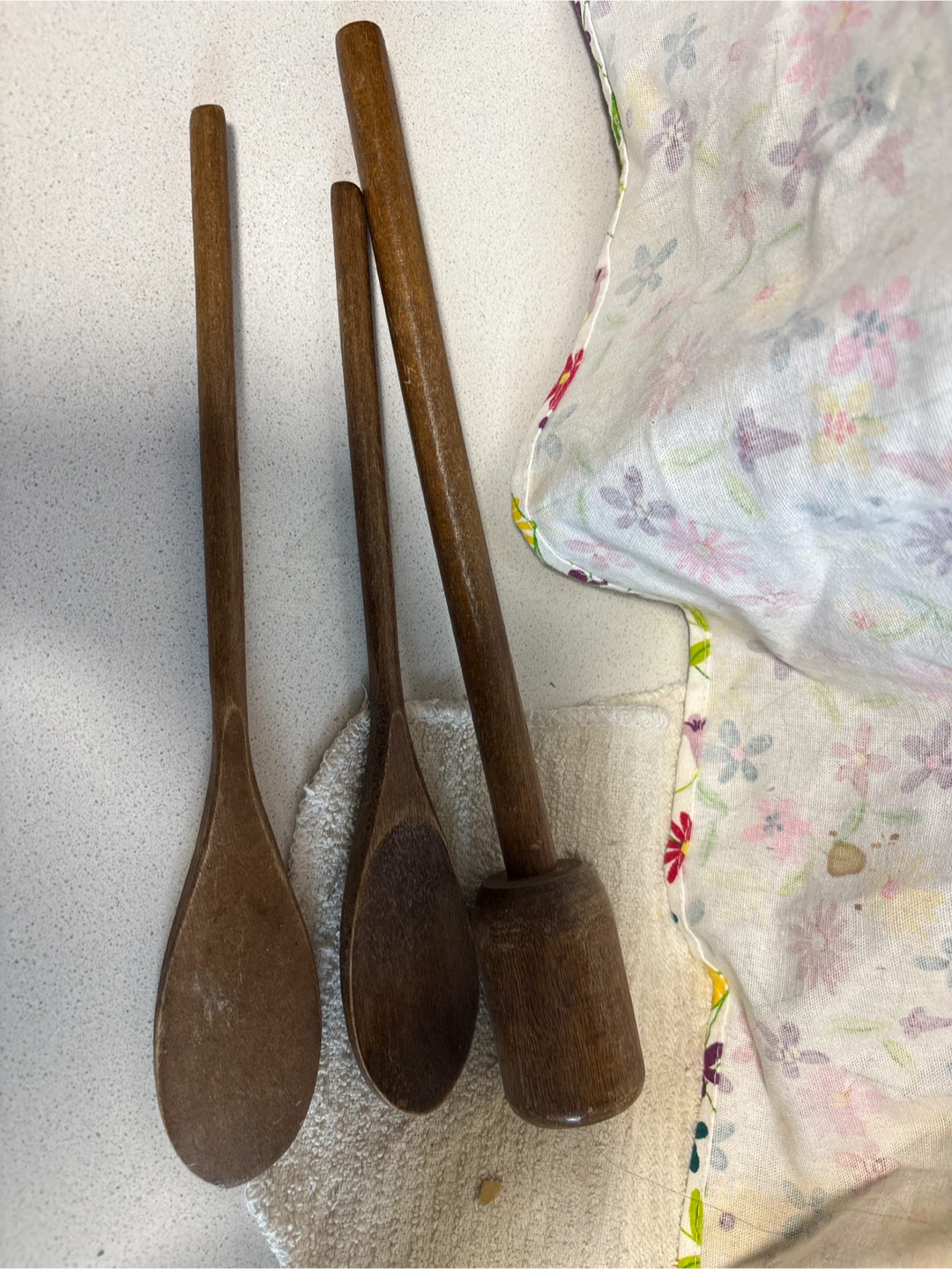 Set of 3 Wooden Kitchen Tools