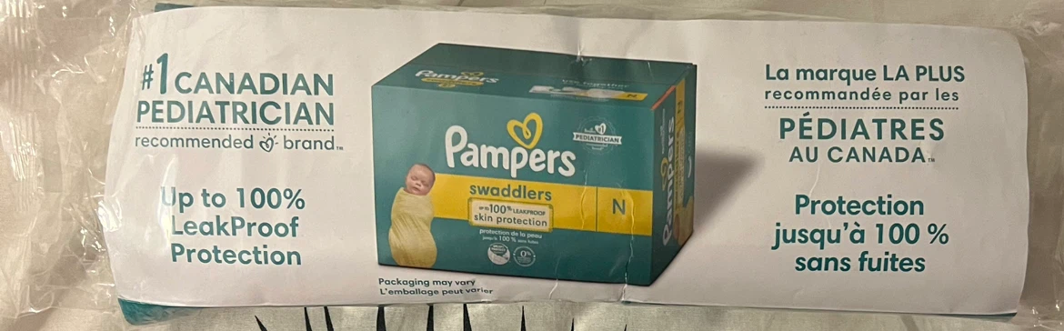 Pampers Swaddlers Newborn Diapers - 10 Pack