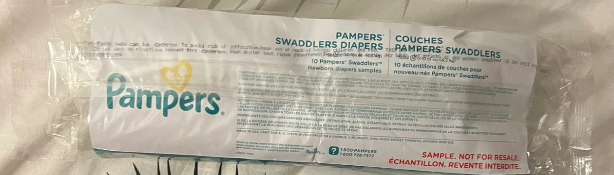 Pampers Swaddlers Newborn Diapers - 10 Pack - photo 2